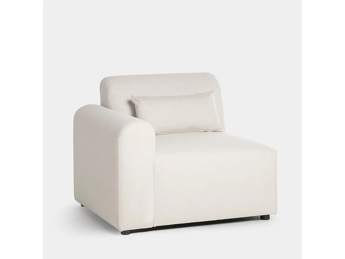 Sofá modular de Poliéster Beige 87 x 100- Cillian