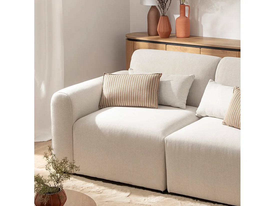 Sofá modular de Poliéster Beige 87 x 100- Cillian