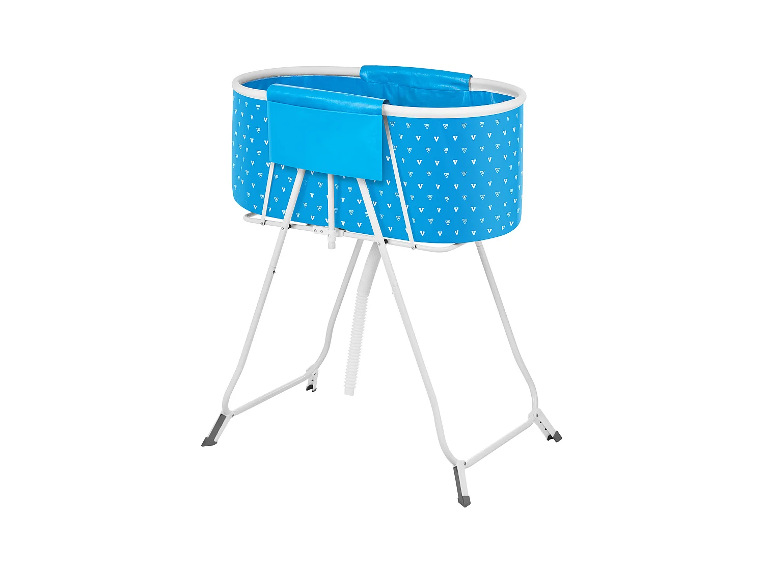 Baignoire de Toilettage pour Petits Animaux, SucceBuy Baignoire Pliable pour Chien Bleu Clair pour Petits Animaux