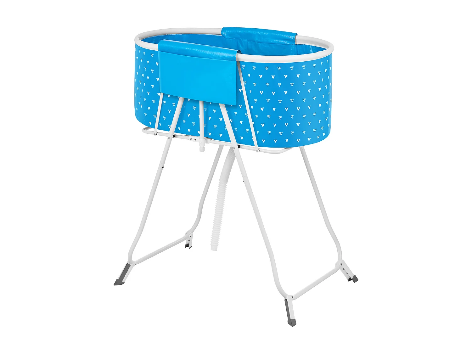 Baignoire de Toilettage pour Petits Animaux, SucceBuy Baignoire Pliable pour Chien Bleu Clair pour Petits Animaux