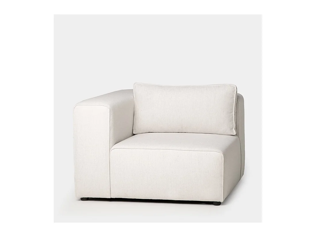 Sofá modular de Poliéster Beige 78 x 110- Owen