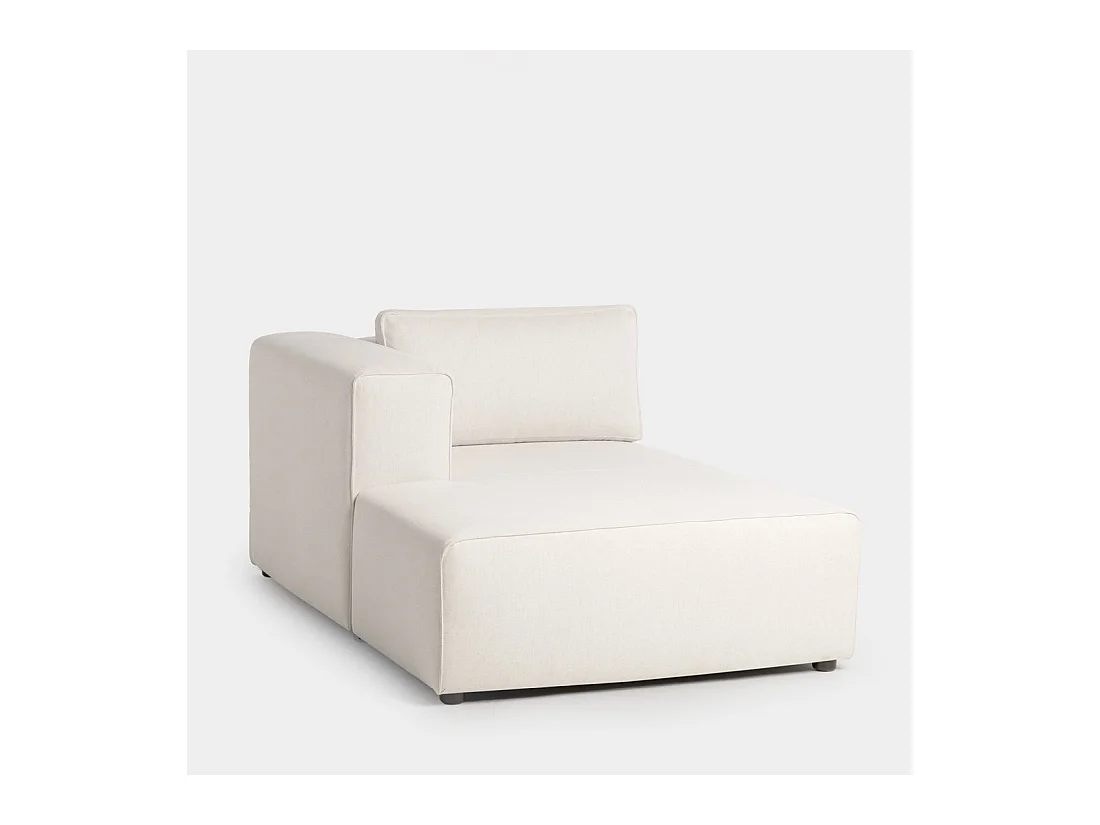 Canapé modulaire en tissu beige 107x78 cm-Owen