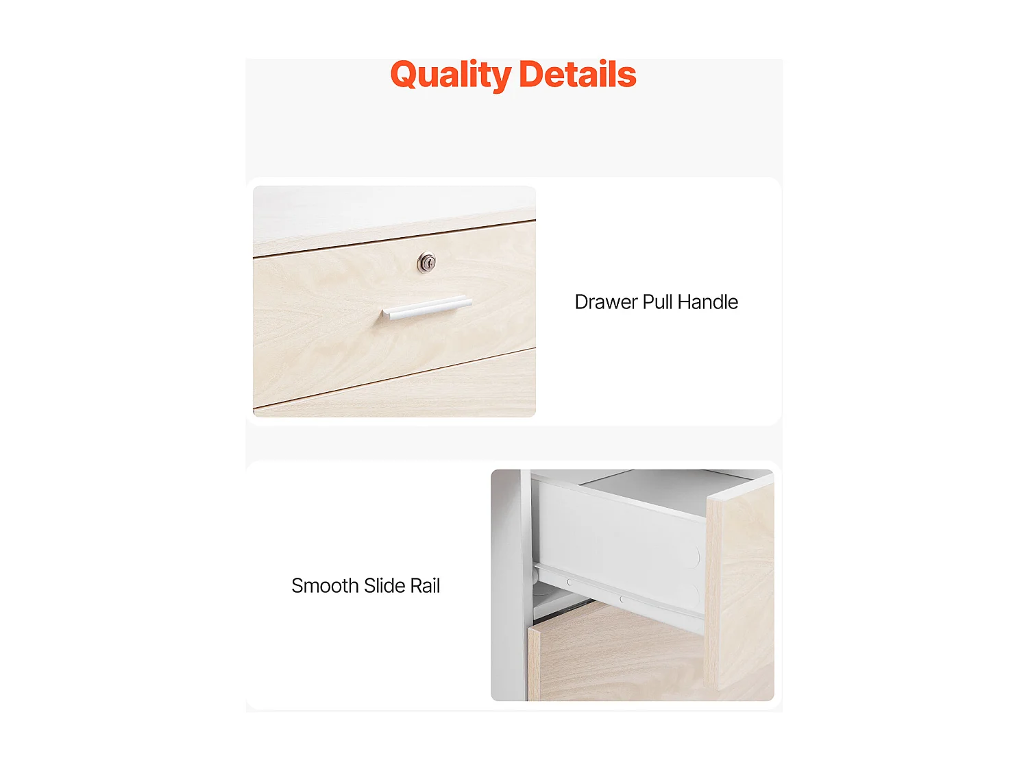 Comptoir d'Accueil Bureau, SucceBuy Bureau d'Accueil Rectangulaire de 140 cm, Table de Bureau en Bois