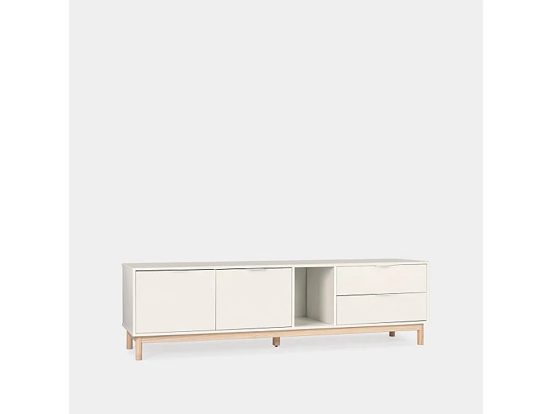 Mueble Tv de Lacado Blanco 54 x 180- Elian