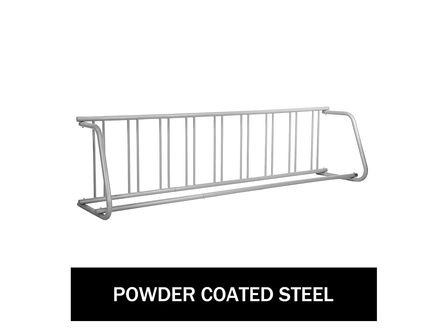 Support de Rangement pour Vélos, SucceBuy Portabici da Pavimento 9 Supporti pour Dépôt Monolatéral pour Garage et Cortili