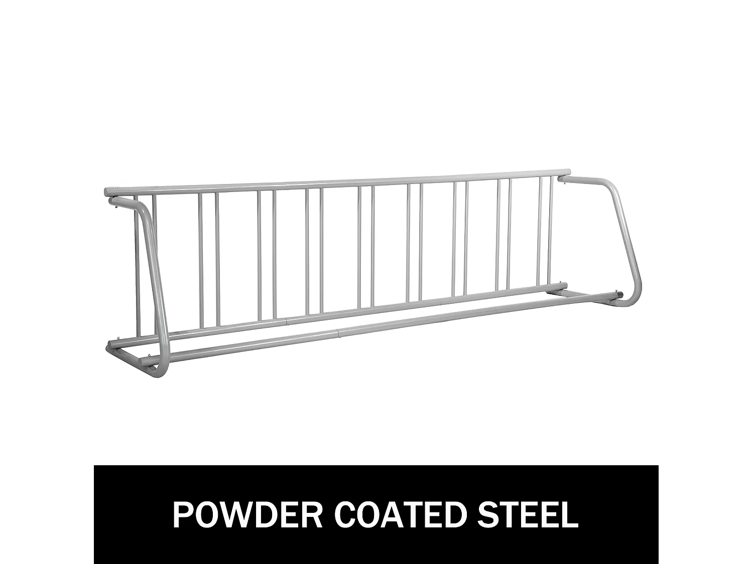 Support de Rangement pour Vélos, SucceBuy Portabici da Pavimento 9 Supporti pour Dépôt Monolatéral pour Garage et Cortili