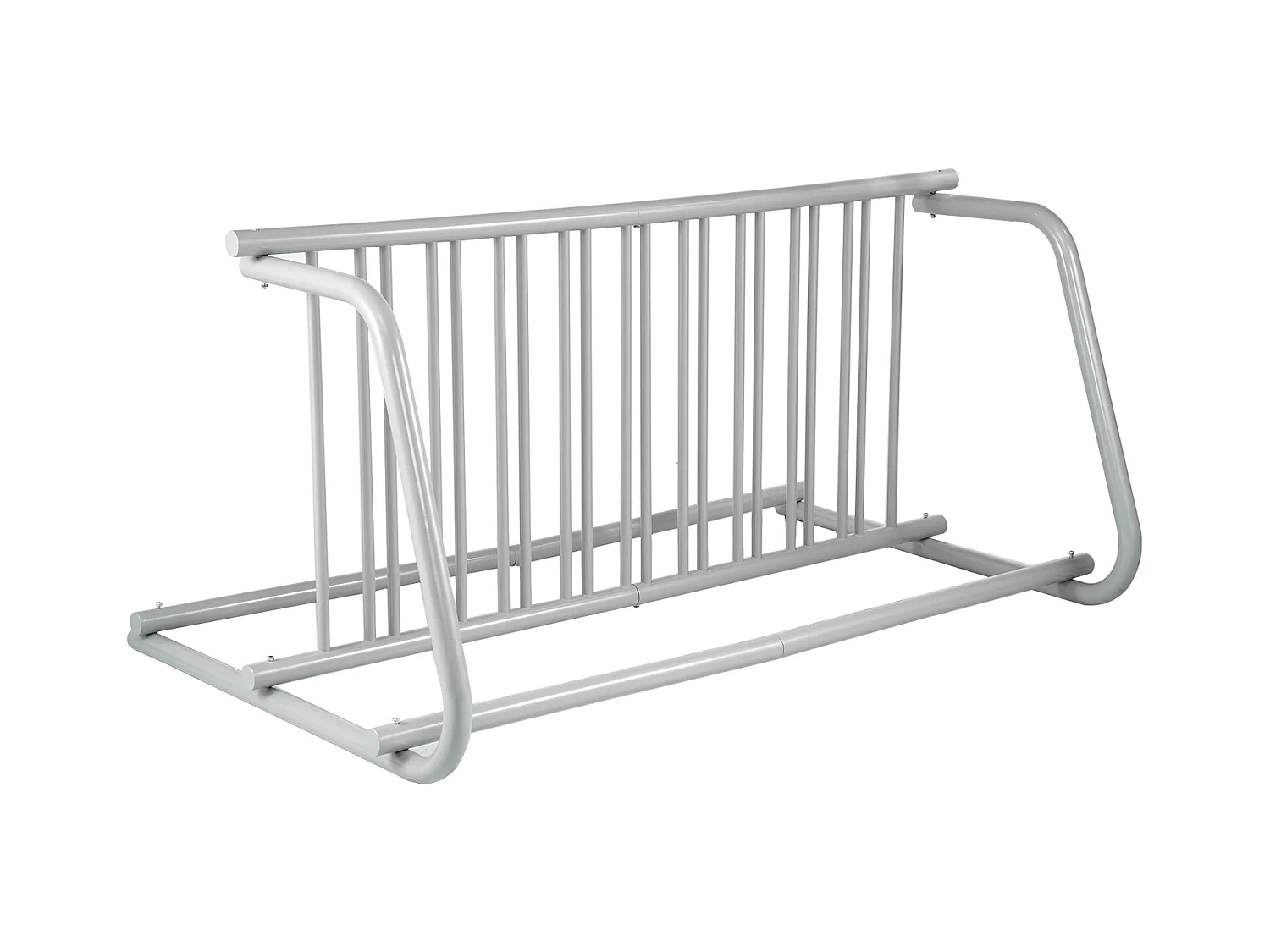 Support de Rangement pour Vélos, SucceBuy Support de Sol pour 10 Vélos, Rangement Double Face pour Garages, Cours, Rues