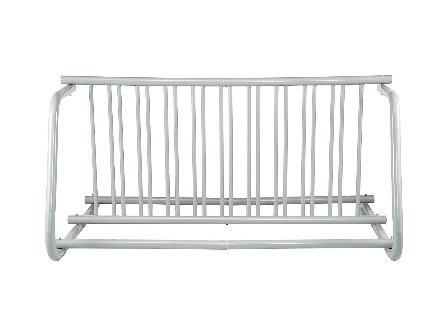 Support de Rangement pour Vélos, SucceBuy Support de Sol pour 10 Vélos, Rangement Double Face pour Garages, Cours, Rues