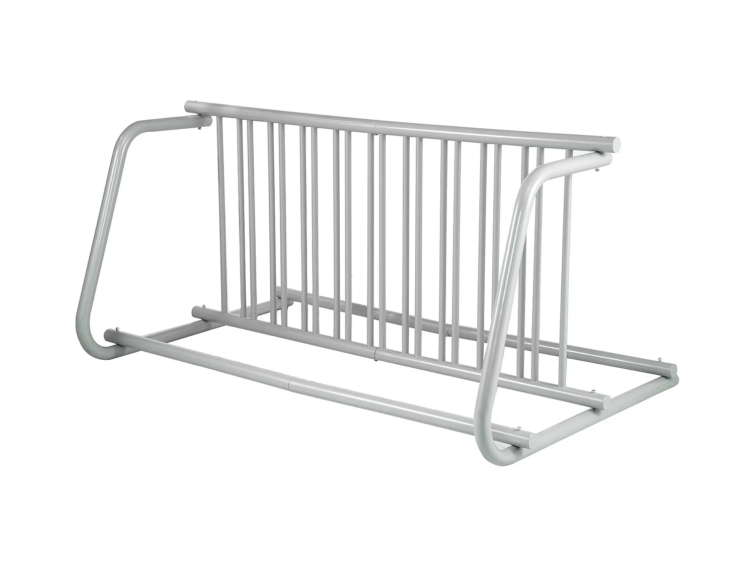 Support de Rangement pour Vélos, SucceBuy Support de Sol pour 10 Vélos, Rangement Double Face pour Garages, Cours, Rues