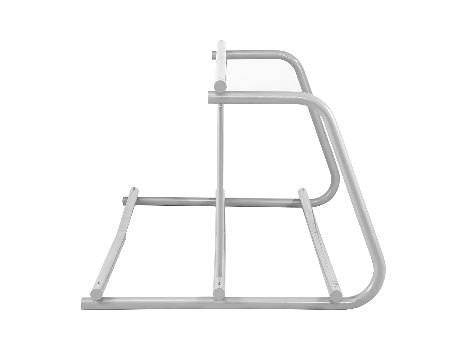 Support de Rangement pour Vélos, SucceBuy Support de Sol pour 10 Vélos, Rangement Double Face pour Garages, Cours, Rues