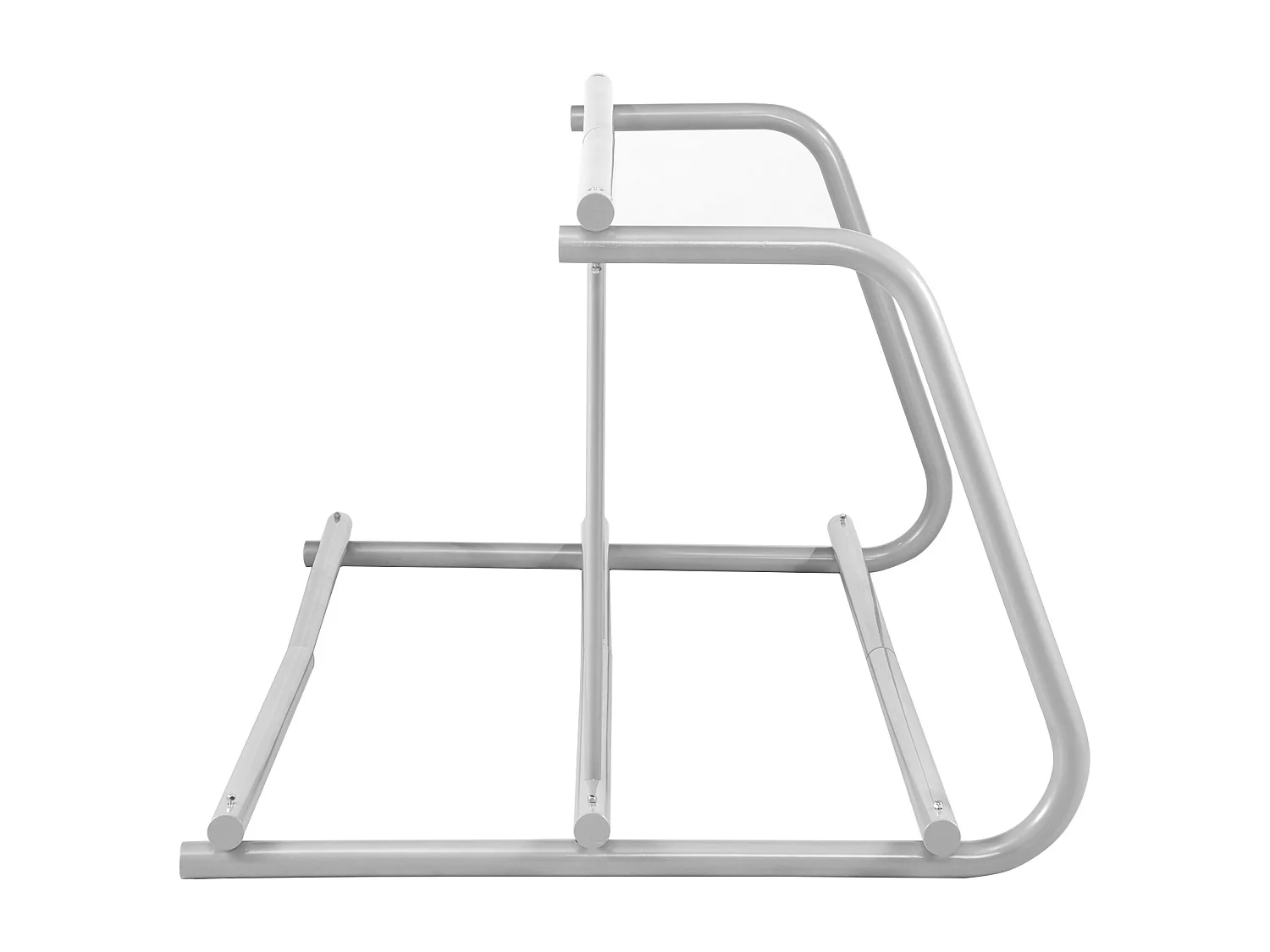 Support de Rangement pour Vélos, SucceBuy Support de Sol pour 10 Vélos, Rangement Double Face pour Garages, Cours, Rues