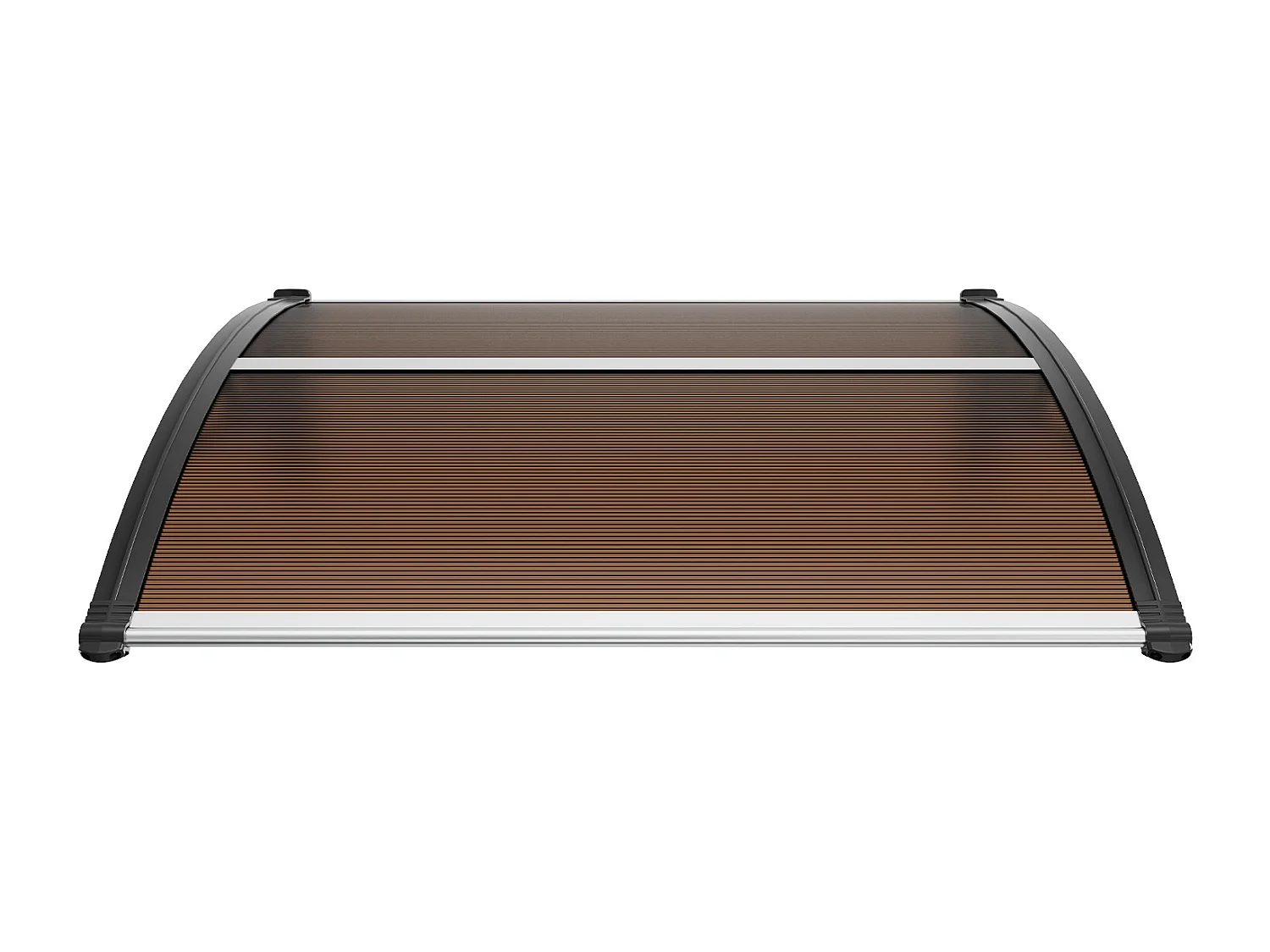 Auvent de Porte, SucceBuy Auvent de Porte et Fenêtre, Protection contre la Pluie et les UV, 96,5 cm