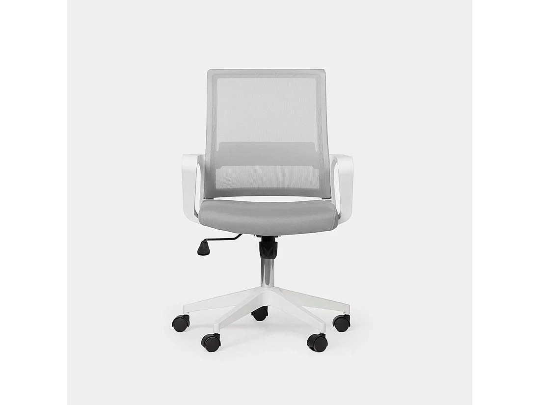 Silla de escritorio de Plástico Gris 95 x 60- Sayla