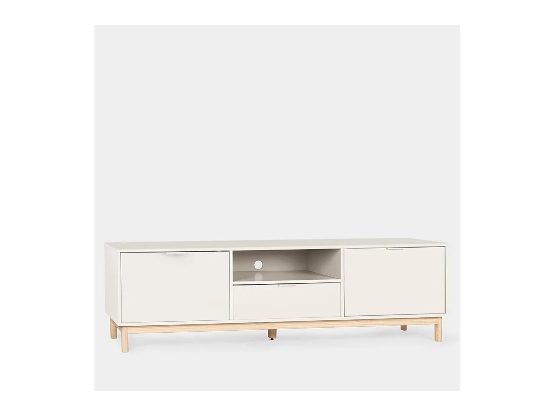 Mueble Tv de Lacado Blanco 53 x 180- Elian