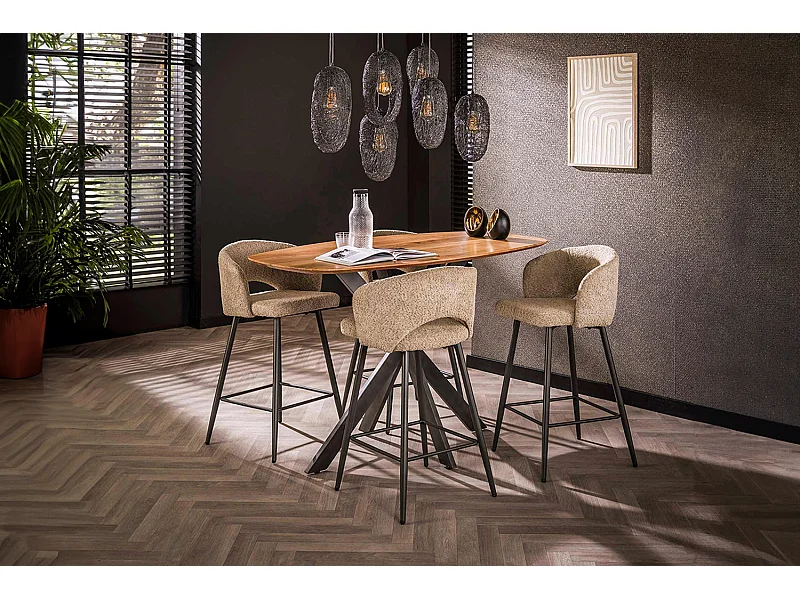 Bartafel - Hout Hout - 140 x 80 cm - ARTUM