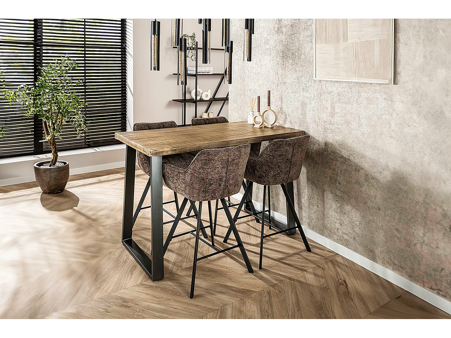 Tavolo da bar - Legno Legno - 70 x 135 cm - FINA