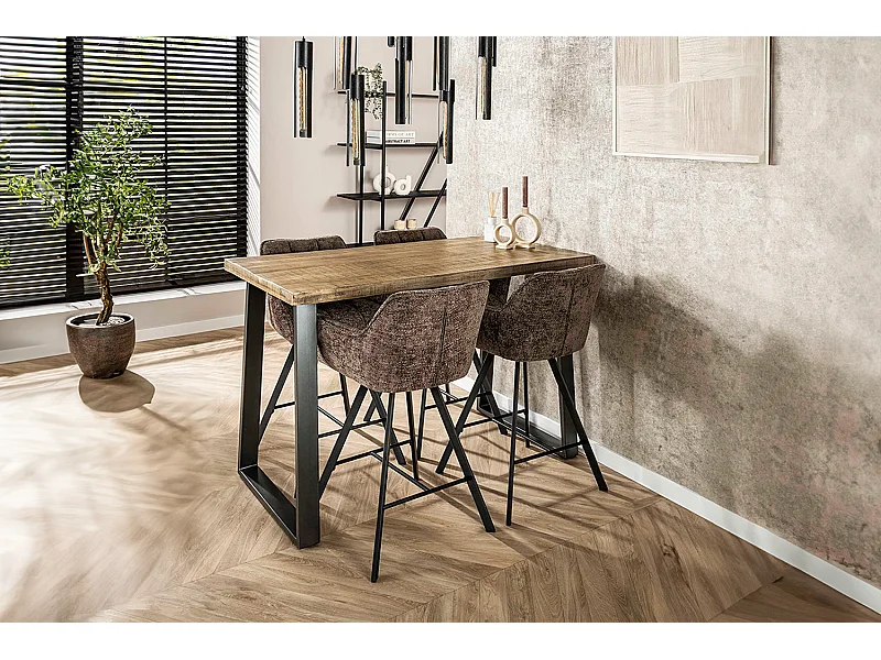 Bartisch - Holz Holz - 135 x 70 cm - FINA