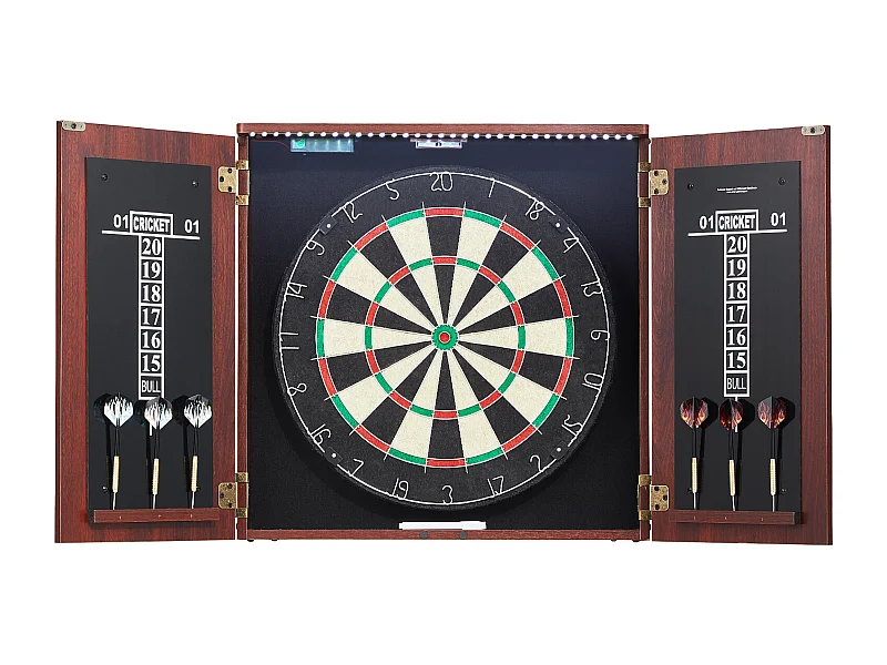 Dartset met Stalen Punten SucceBuy, Officiële Grootte, met Accessoires