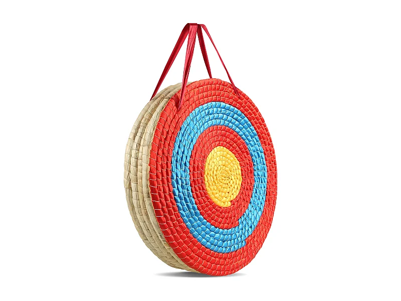Alvo de Tiro com Arco para Exterior SucceBuy, 50,8 cm, Alvo de Flecha em Palha Resistente para Tiro com Arco