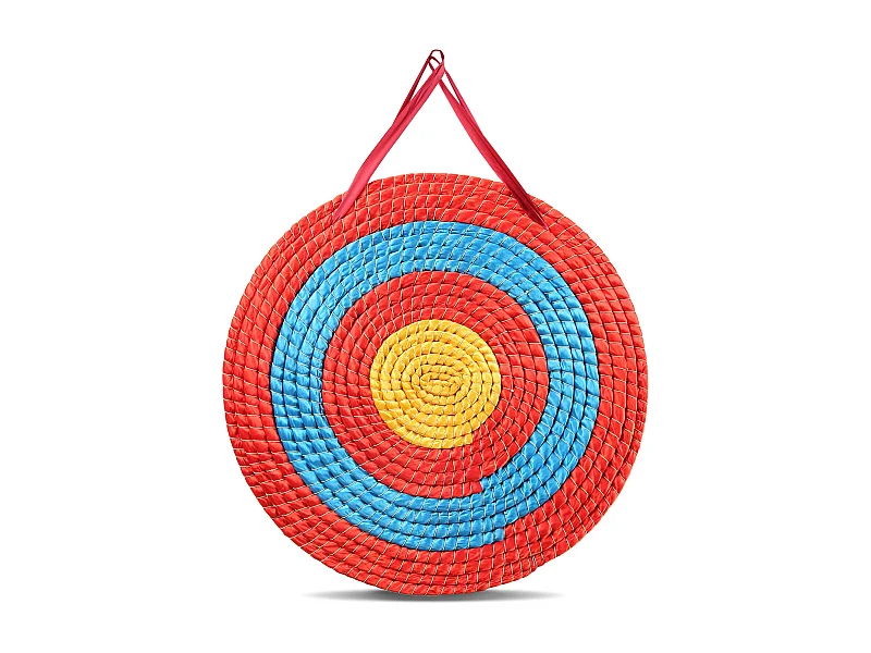 Cible de Tir à l'Arc d'Extérieur SucceBuy, 50,8 cm, Cible de Flèche en Paille Solide pour le Tir à l'Arc
