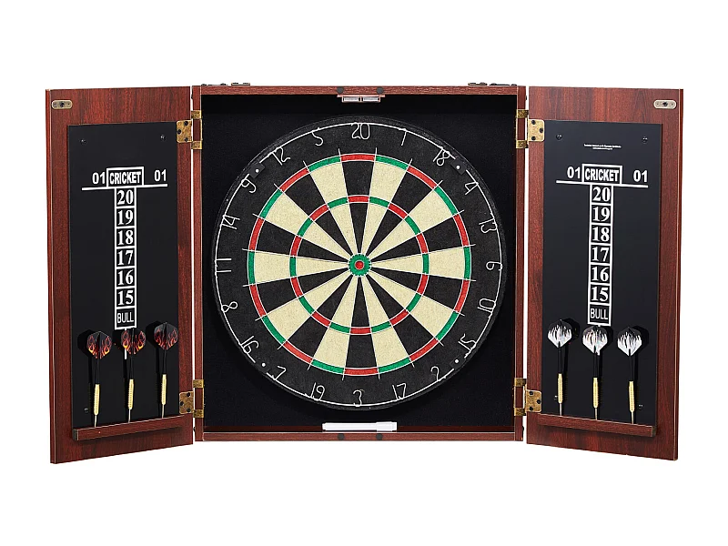 Dart-Set mit Stahlspitzen SucceBuy, Offizielle Größe, mit Zubehör