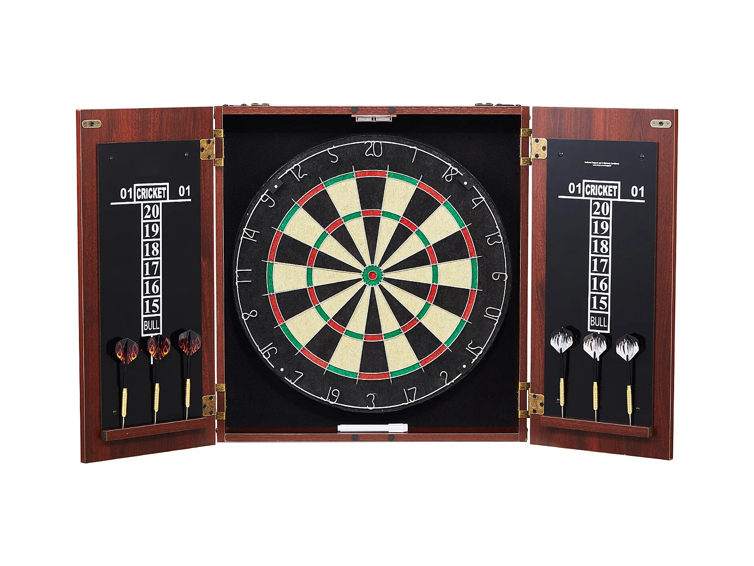 Dart-Set mit Stahlspitzen SucceBuy, Offizielle Größe, mit Zubehör