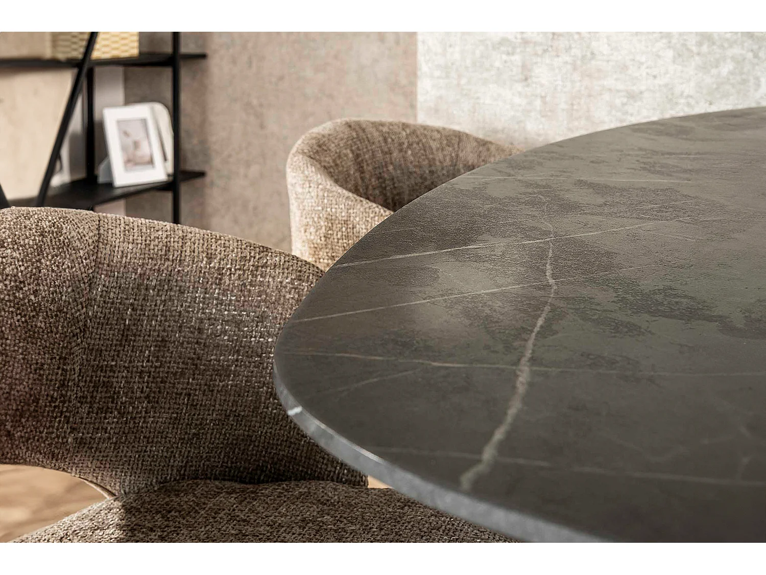 Bartafel - Zwart Hout - 140 x 80 cm - SESTA