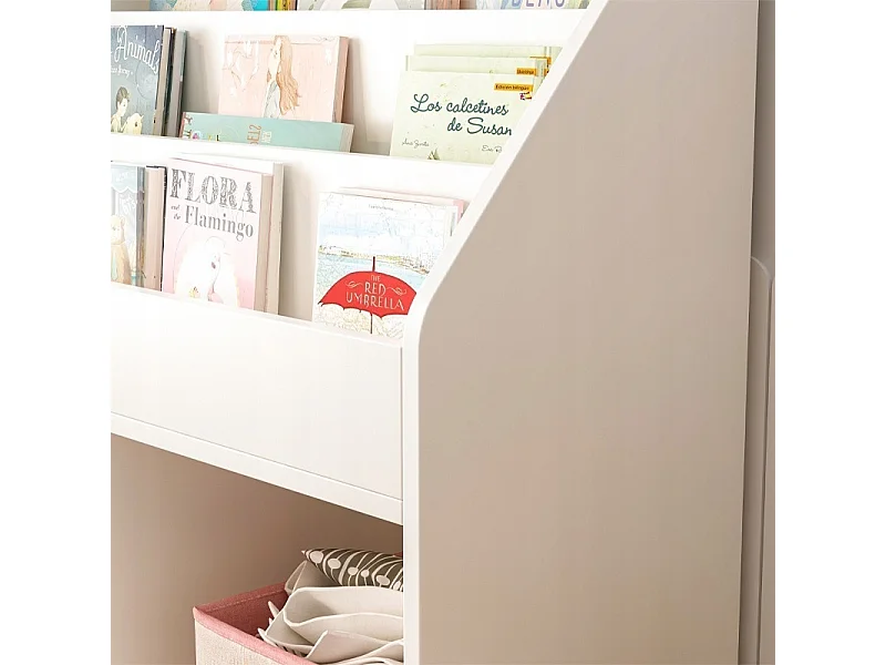 Regał na książki gazety dla dzieci szafka na zabawki stojąca biblioteczka