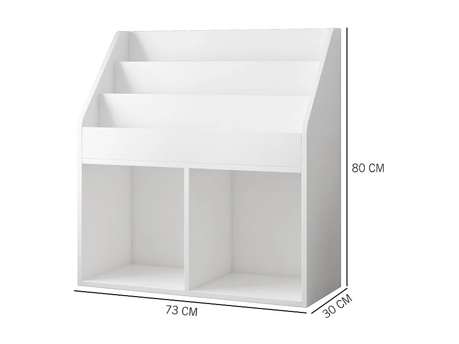 Regał na książki gazety dla dzieci szafka na zabawki stojąca biblioteczka