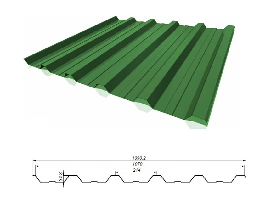 Tettoia posto auto coperto in legno 3.04x5.12 m - 15.57 m2 - copertura con lastra in acciaio  - CAR16+BLACHA1 - ALTANKA