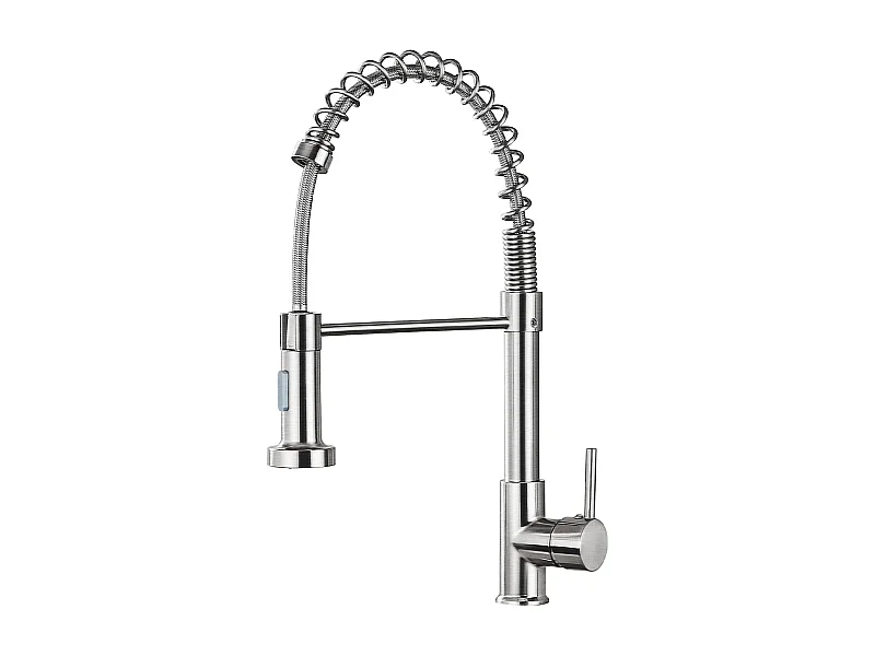 Keukenmenger, 360¡ã draaibare douchekop, messing afwerking