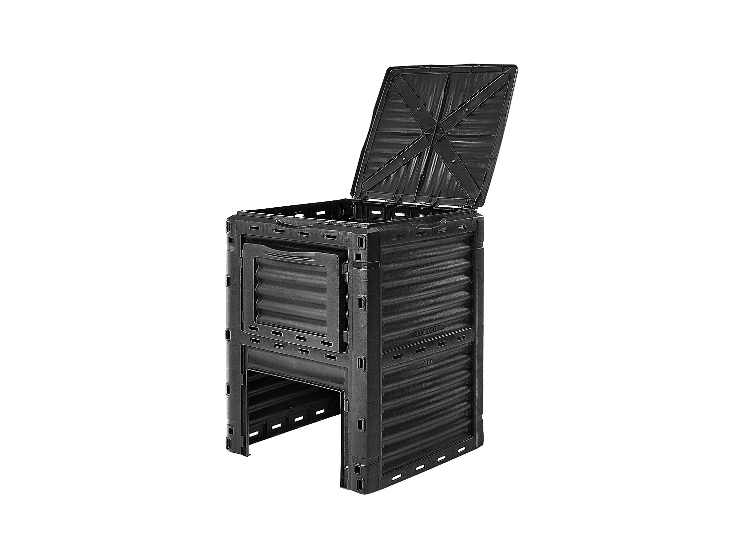 Conteneur de Compost pour Jardin SucceBuy, 300 L, Composteur Sans BPA, Grand, Facile à Ensemencer