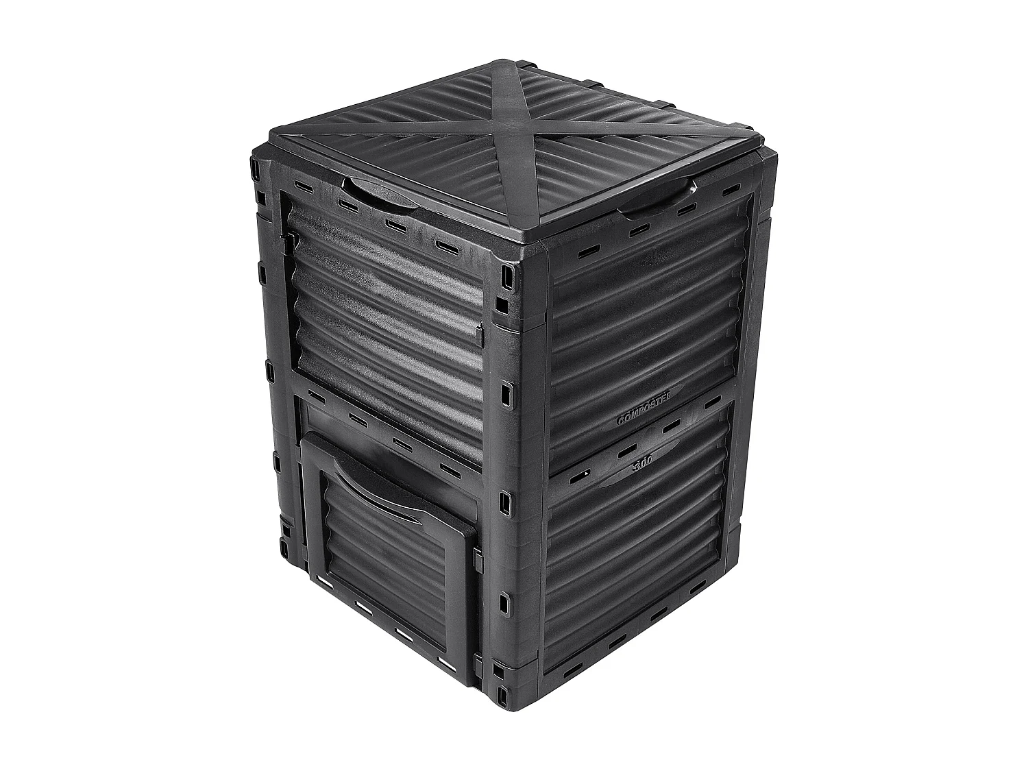 Conteneur de Compost pour Jardin SucceBuy, 300 L, Composteur Sans BPA, Grand, Facile à Ensemencer