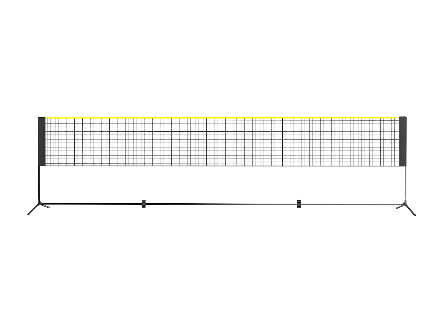 Filet de Badminton, SucceBuy Ensemble de Filets de Badminton Portables 510 cm pour Tennis, Pickleball et Volley-ball