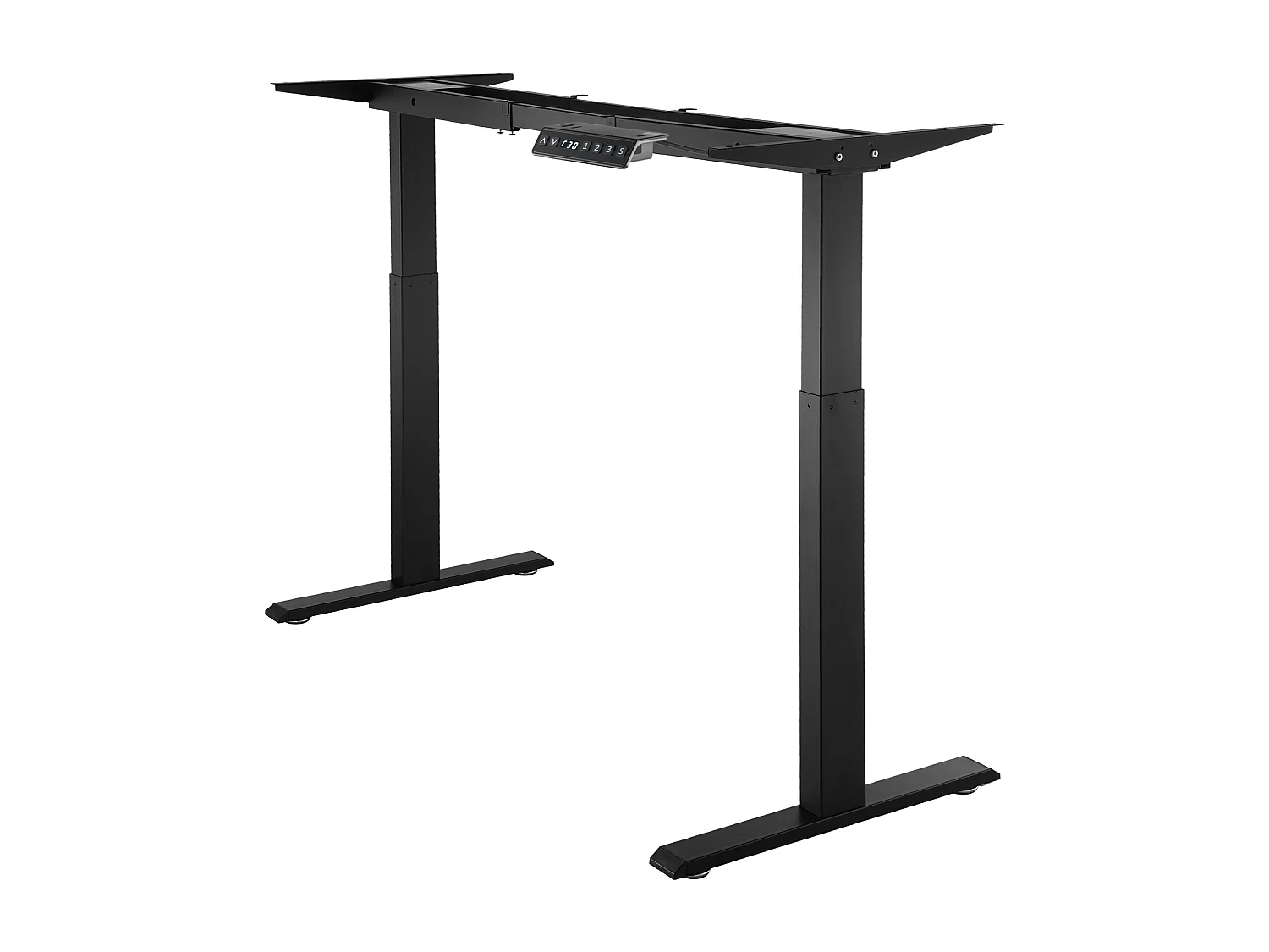 Cadre de Bureau SucceBuy Debout Électrique à Double Moteur,Base de Poste de Travail Ergonomique pour Maison, Bureau, Noir