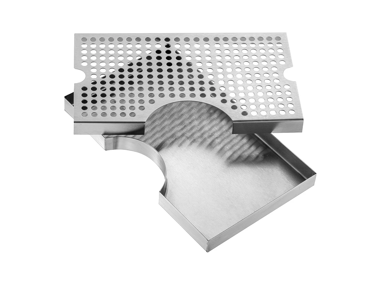 Plateau Égouttoir SucceBuy pour Colonne à Bière en Acier Inoxydable 304, Ce Plateau d'Égouttage de Bière est un Incontournable pour tout Bar