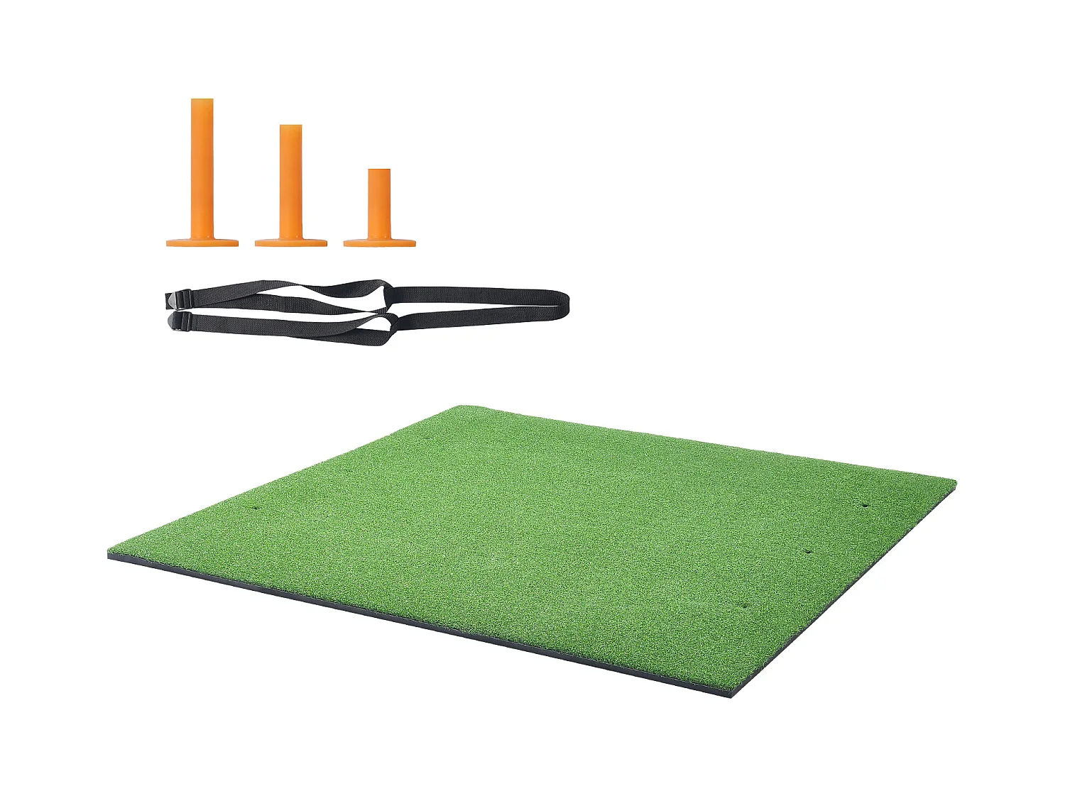 Tapis de Golf SucceBuy 12.7 x12.7cm, Aide à l'Entraînement au Golf pour l'Entraînement Intérieur et Extérieur