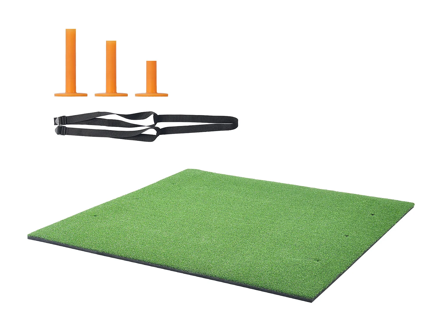 Tapis de Golf SucceBuy 12.7 x12.7cm, Aide à l'Entraînement au Golf pour l'Entraînement Intérieur et Extérieur