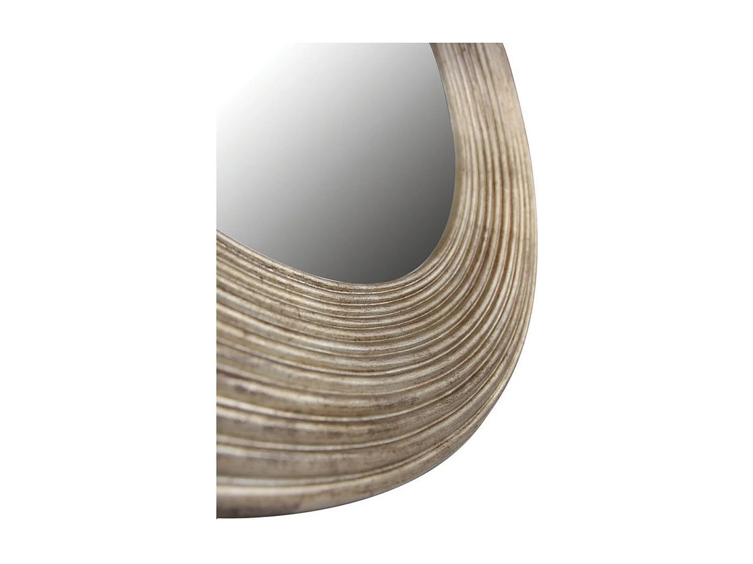 Miroir rond mordoré d90 Verre Or - Chic Interior's