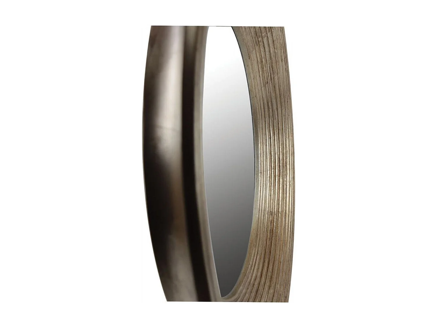 Miroir rond mordoré d90 Verre Or - Chic Interior's