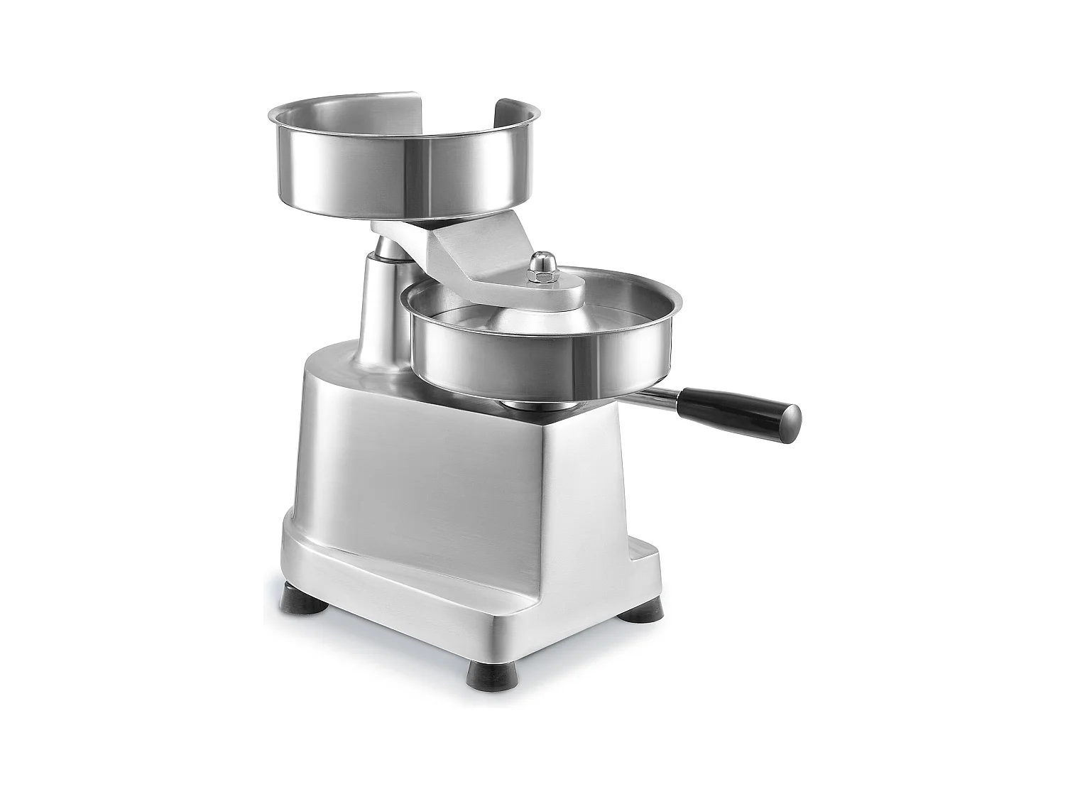 Presse à Hamburger SucceBuy Machine à Galettes de Hamburger 15cm, Presse Commerciale, Formage de Viande, Cuisine, 110 V, Acier Inoxydable/Argent