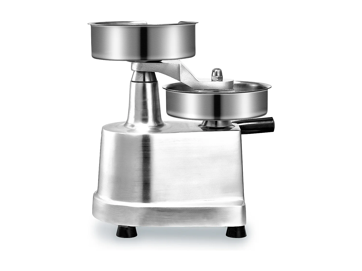 Pressa per Hamburger SucceBuy Macchina per Polpette da 15 cm Pressa Commerciale Formatura Carne Cucina 110 V Acciaio Inox/Argento