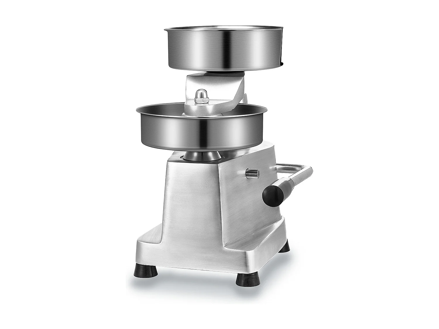 Pressa per Hamburger SucceBuy Macchina per Polpette da 15 cm Pressa Commerciale Formatura Carne Cucina 110 V Acciaio Inox/Argento