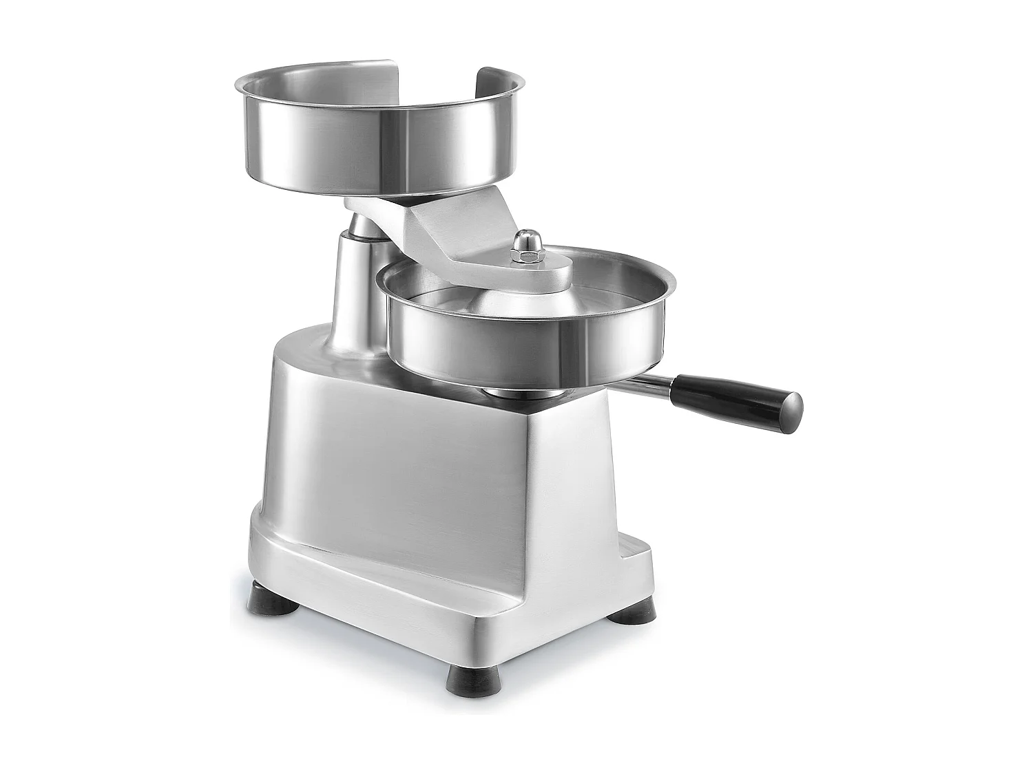 Pressa per Hamburger SucceBuy Macchina per Polpette da 15 cm Pressa Commerciale Formatura Carne Cucina 110 V Acciaio Inox/Argento