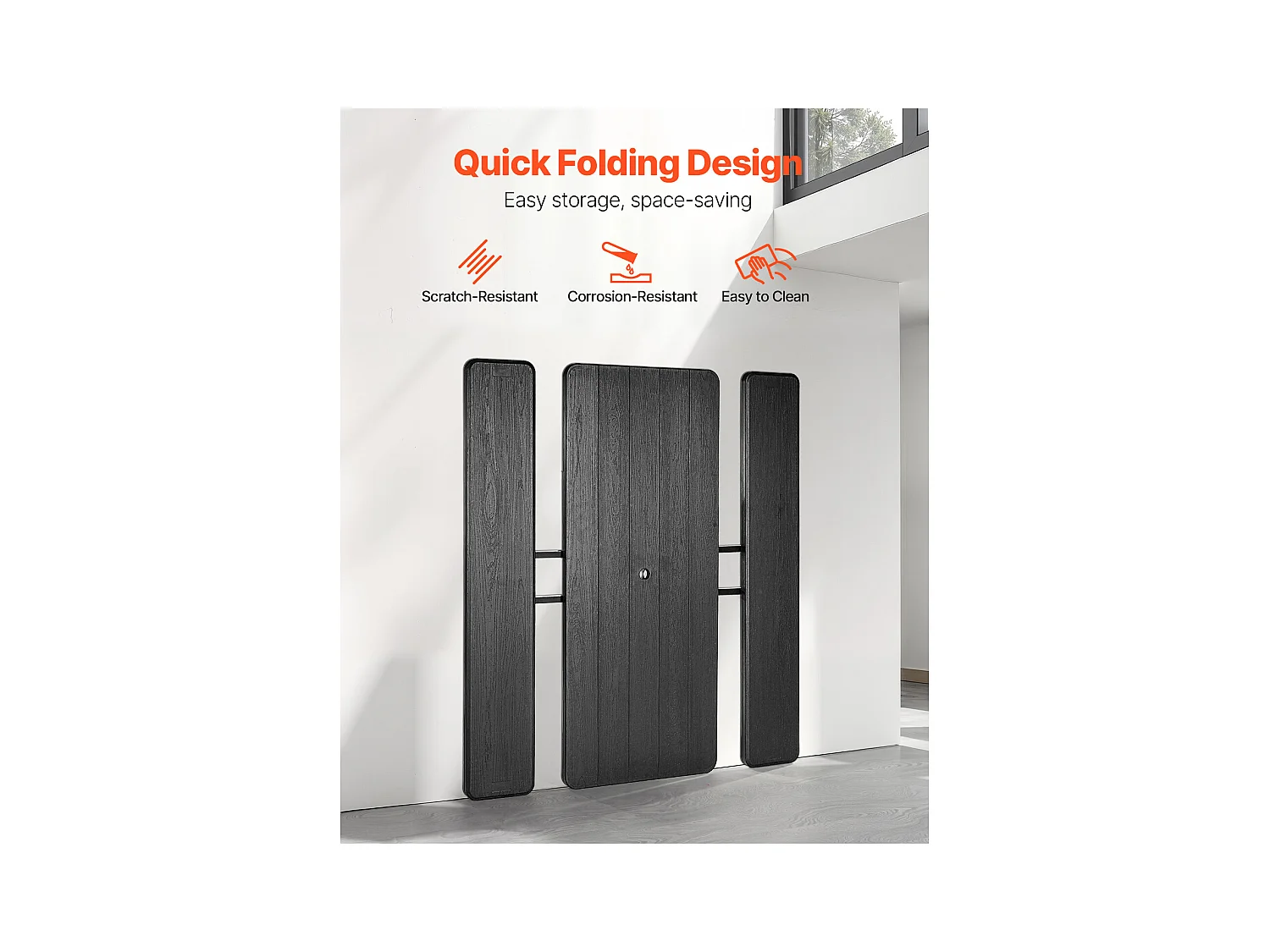 Table de Pique-Nique, SucceBuy Table de Pique-Nique Pliable en Acier 1800 mm avec Bancs pour Jardin et Patio