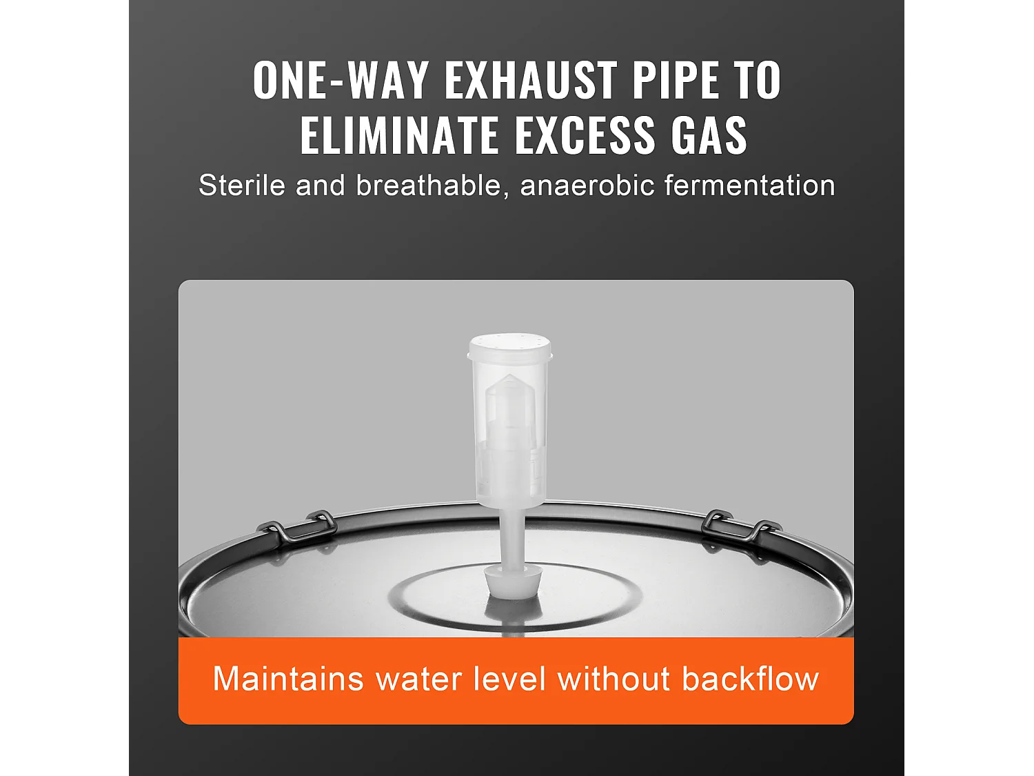 Serbatoio per la Fermentazione, SucceBuy Kit per Serbatoio per la Fermentazione Domestica in Acciaio Inossidabile da 30 L con Fermentatore per Birra