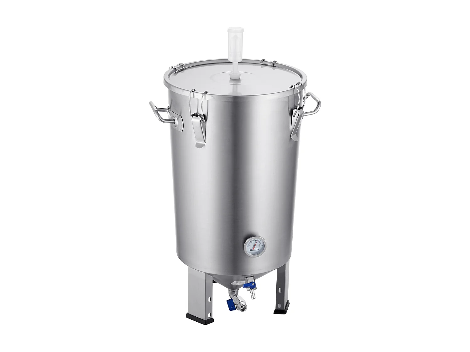 Serbatoio per la Fermentazione, SucceBuy Kit per Serbatoio per la Fermentazione Domestica in Acciaio Inossidabile da 30 L con Fermentatore per Birra