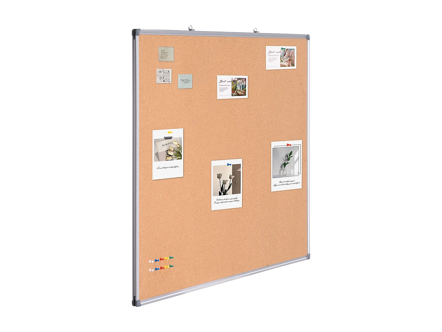 Tableau en Liège SucceBuy Grand Tableau en Liège 121.92cm x 91.44cm - Tableau d'Affichage Mural avec Tableau d'Affichage