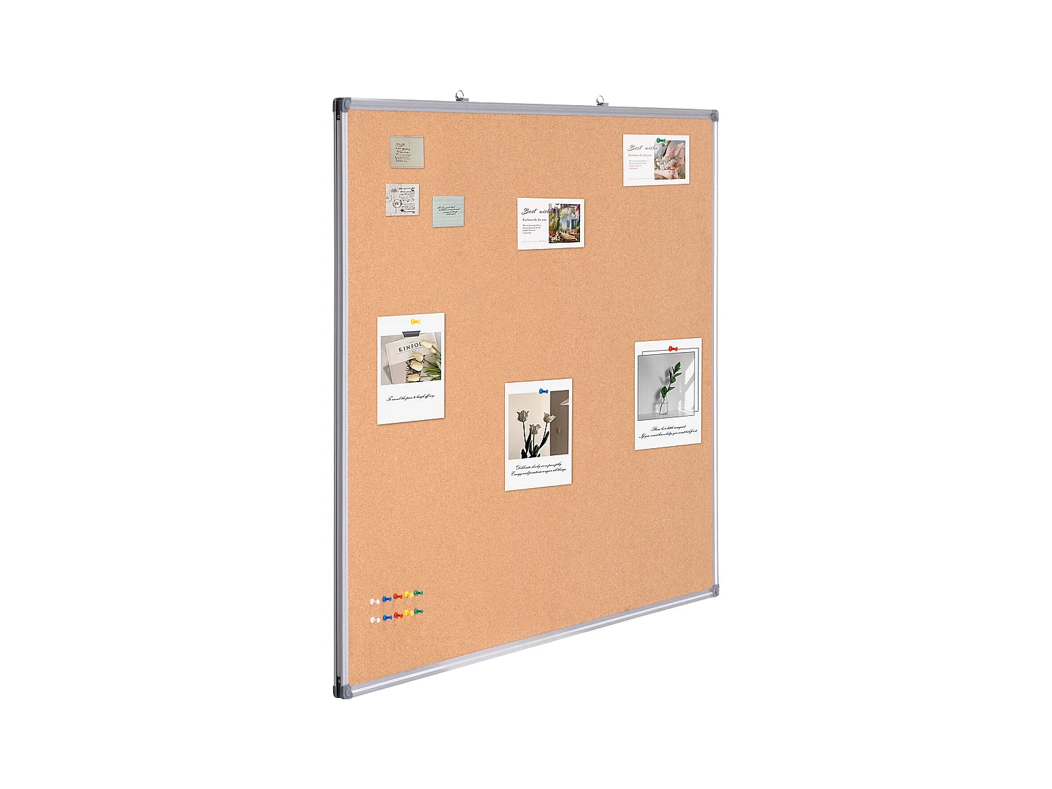 Korkplatte SucceBuy Große Korktafel (121,92 cm × 91,44 cm) – Wand-Display mit Display