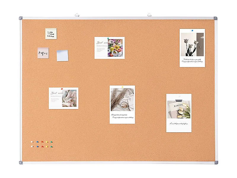 Tableau en Liège SucceBuy Grand Tableau en Liège 121.92cm x 91.44cm - Tableau d'Affichage Mural avec Tableau d'Affichage